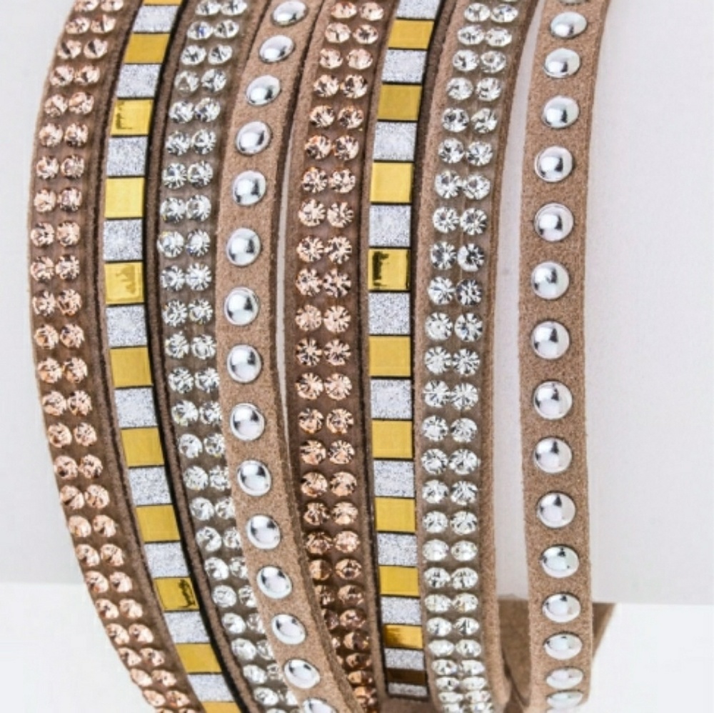 Layered cuff bracelets - Picture 4 of 5
